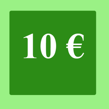 10 € Geschenkgutschein
